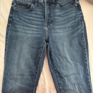 LC Lauren Conrad Straight Leg Blue Jeans